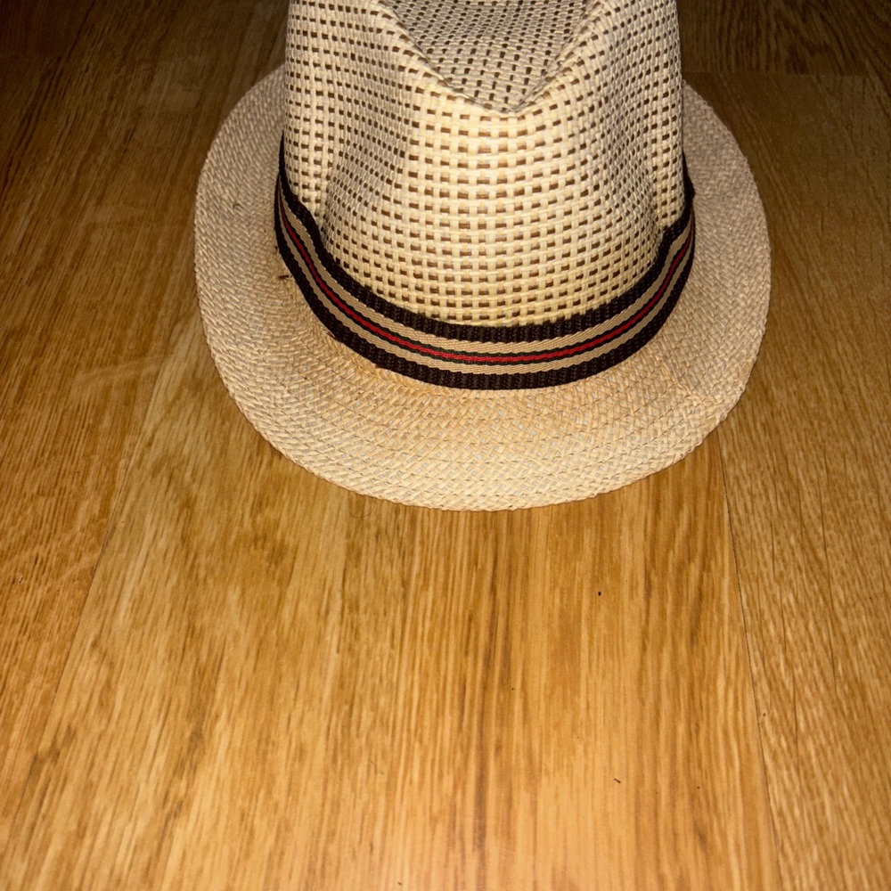 3 for $20 item Stylish Tan Fedora with Striped Band